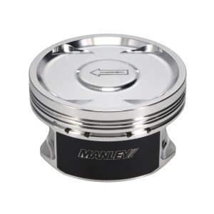 Subaru WRX STi Engine Piston - Manley Performance - Forged, 2618 Alloy, 8.5:1 Dish, 99.55mm +0.05mm Bore - 2004
